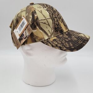 NWT Bear River Outdoor Mens Camouflage Baseball Hook Loop Hat Cap 100% Polyester